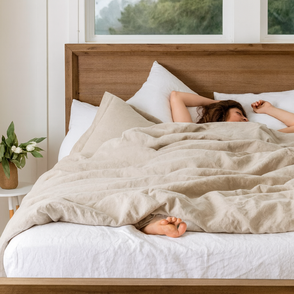 CalmClimate - Linen Sheet Set