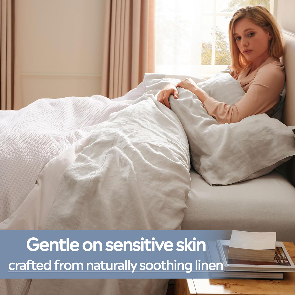 CalmClimate - Linen Sheet Set