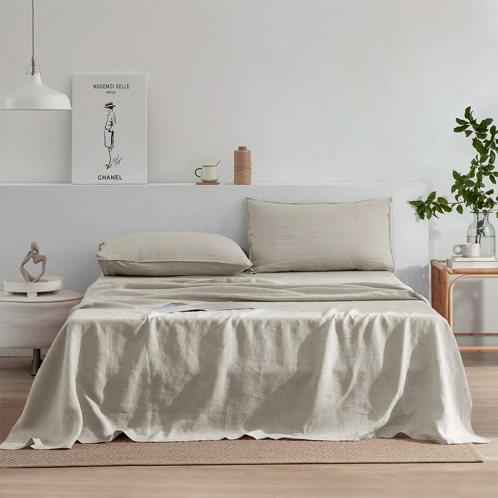 CalmClimate - Linen Sheet Set