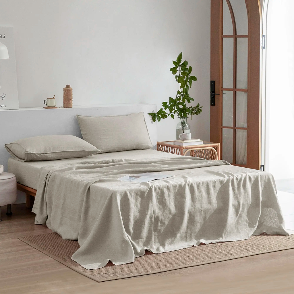 CalmClimate - Linen Sheet Set